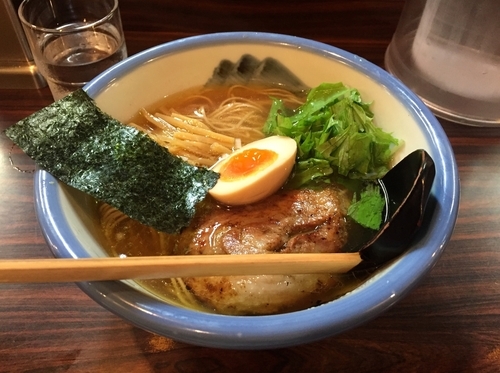 「塩らーめん（淡麗）」@AFURI 恵比寿の写真