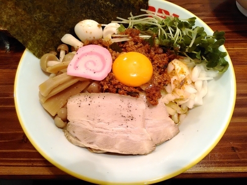 「ランチタイム限定 多摩のブットイピリ辛まぜそば」@琉球湯麺 831の写真