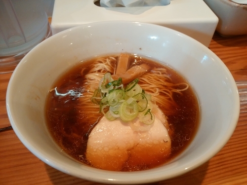 「上州地鶏らーめん」@らーめん芝浜の写真