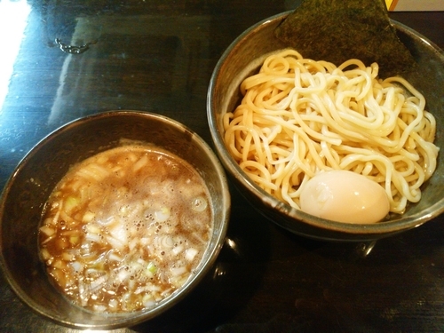 「つけ豚そば(並盛・250g)800円」@まるぶし とんやの写真