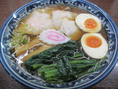 「中華そば￥６９０味玉￥１００」@白河中華そば 弘流の写真