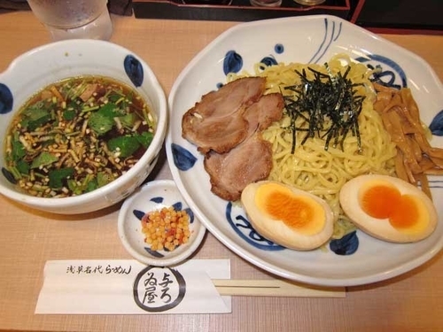 「特製ざるらーめん　1,000円」@与ろゐ屋の写真