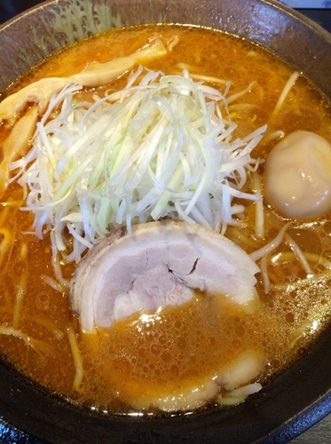 「味玉濃厚味噌ラーメン」@麺屋 遊助 春日部武里店の写真