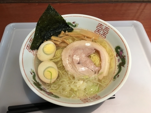 「東京大門しおラーメン」@JAL PLAZA 羽田空港 7番ゲートショップの写真