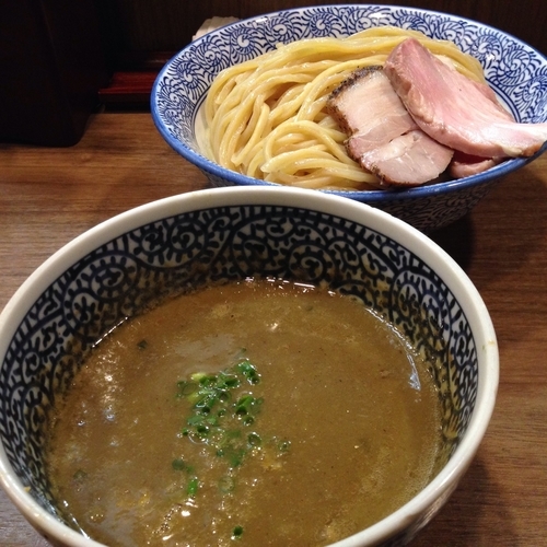「極濃煮干つけ麺」@煮干しつけ麺 宮元の写真