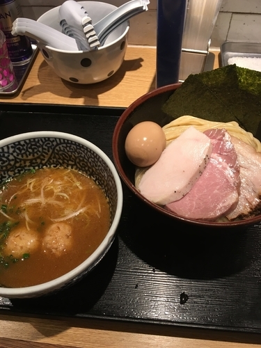 「特製濃厚魚介つけ麺1080円」@麺屋 一燈の写真