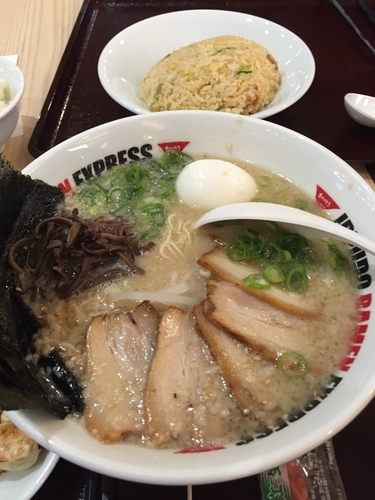 「スペシャルとんこつ」@IPPUDO RAMEN EXPRESS 佐野プレミアム・アウトレット店の写真