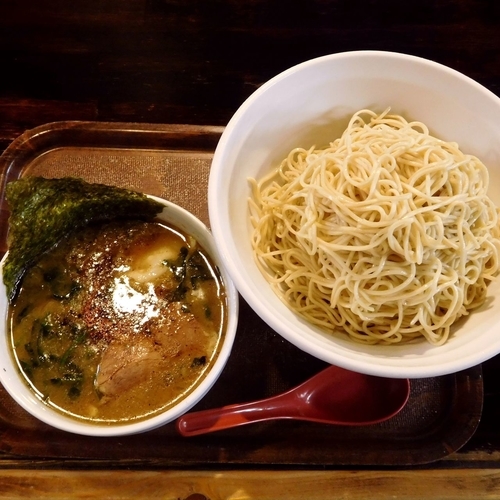 「細麺 ヤスオのつけ麺（880円）」@ラーメン ヤスオの写真