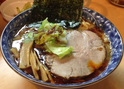 「えび辛ラーメン(並)800円」@ラーメン社井田の写真
