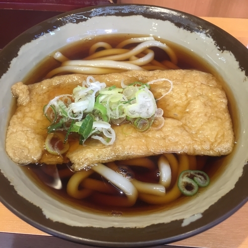 「きつね（￥390）」@そば田 新橋店の写真