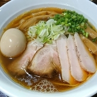 【限定】烏賊煮干しそば「海老oil version」