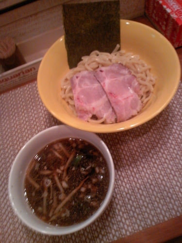 「つけ麺８５０円」@惠本将裕 神泉店の写真