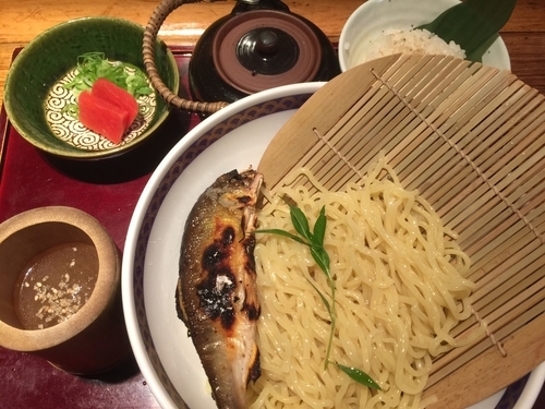 「鮎涼ラーメン（大）」@鮎ラーメン 二子玉川店の写真