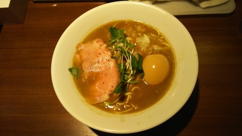 「濃厚烏賊煮干し 味玉入り」@麺屋 ねむ瑠の写真