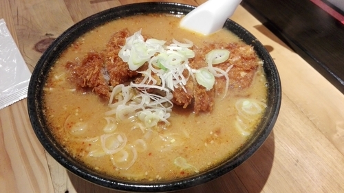 「スタミナ味噌ラーメン」@とんかつ 熊さん 大宮店の写真
