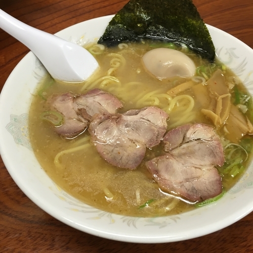 「塩ラーメン ＋煮卵」@らーめん こうやの写真