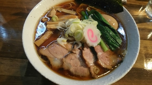 「特製中華そば」@BASSOの写真