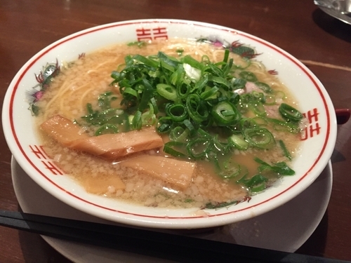 「ラーメン　ねぎ多め」@熟成麺屋 神来 本店の写真