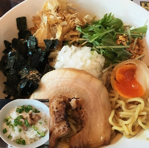 「まぜそば」@麺や 千成の写真