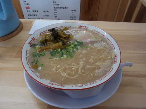 「たかなラーメン 中辛 750円」@博多元気一番！！ 春吉1丁目1-1店の写真