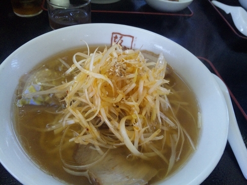 「ねぎラーメン　760円」@喜多方ラーメン坂内 東部町店の写真