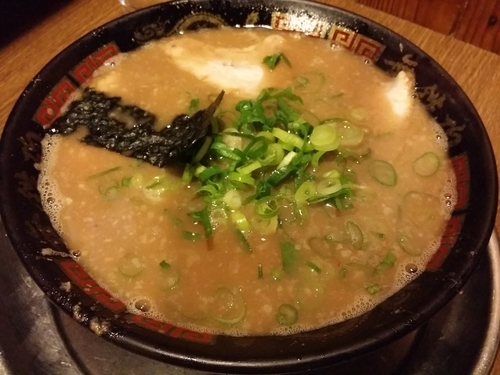 「Wスープラーメン」@無鉄砲 大阪店の写真