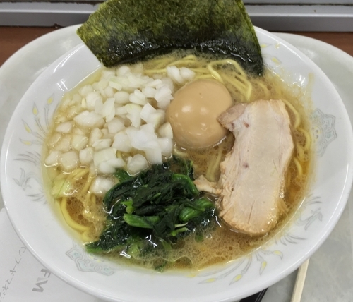 「豚骨醤油 味玉（￥850）」@濃厚とんこつ横浜家系ラーメン 九ツ家 高坂サービスエリア店の写真