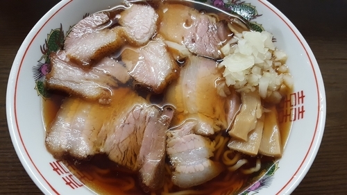 「チャーシューメン」@中華そば たてしなの写真