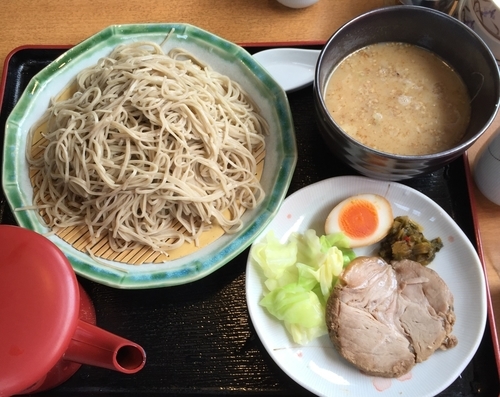 「豚コクせいろ・麺量300g（￥850）」@そば処 太平庵の写真