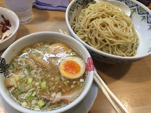 「粟国の塩つけそば」@中華そば 多賀野の写真