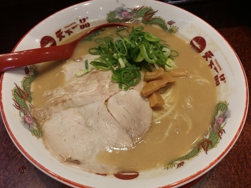 「こってりラーメン」@天下一品 天王寺店の写真