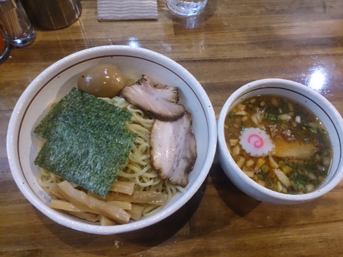 「特製つけそば（並盛）」@BASSOの写真