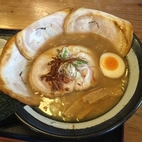 チャーシューめん➕麺固め➕半ライス