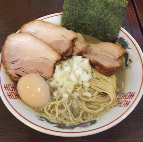 「スーさんボッサリ煮干そば」@つけ麺 弥七の写真