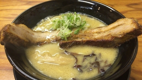 「ロングチャーシュー麺」@麺日和 千秋店の写真