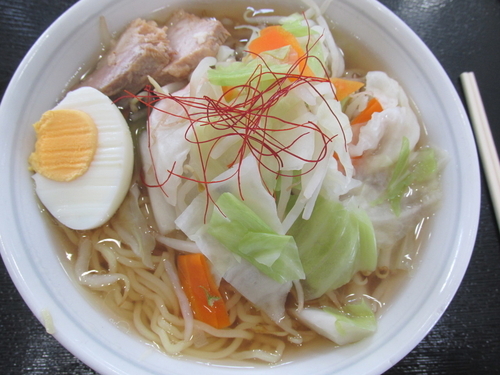 「タンメン 「650円」」@道の駅 さかいの写真