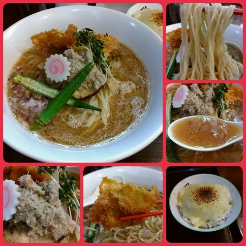 「【限定】水曜日のカニパイタン＋隠れチーズ飯」@ラーメン愉悦処 似星の写真