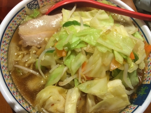 「野菜たっぷりラーメン」@神座 マークイズみなとみらい店の写真