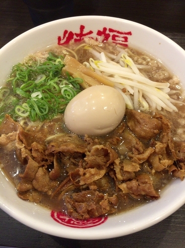 「肉玉そば」@徳島中華そば 徳福 神田店の写真