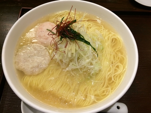 「あら炊き塩らあめん」@麺屋 海神の写真