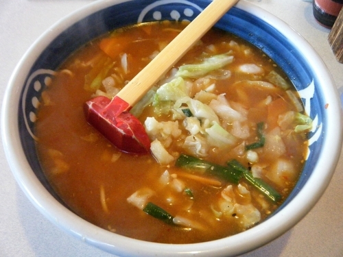 「鉄兵らーめん・辛味噌850円」@鉄兵ラーメン 矢野目店の写真