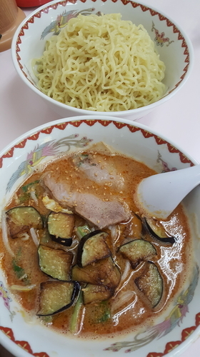 「タンタンつけ麺2.5玉」@中華福源の写真