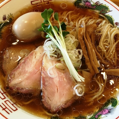 「中華そば+味玉」@中華蕎麦 みうらの写真