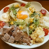 冷やしサラ美中華麺(中盛・250g・野菜・ニンニク・生姜)8