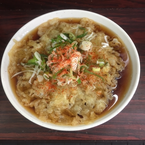 「天ぷら（￥290）」@みよし庵の写真