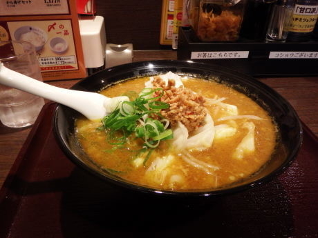 「こくうまカレーらーめん」@CoCo壱番屋 清田区美しが丘店の写真