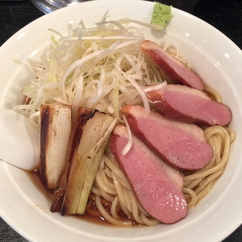 「合鴨と葱のぶっかけそば@800」@大勝軒 まるいち 新宿東南口店の写真