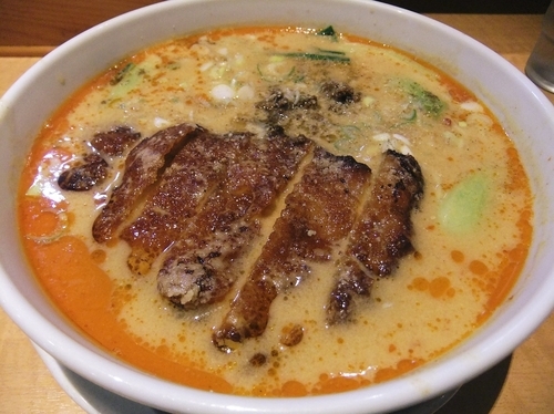 「排骨担々麺(990円)」@萬来軒の写真