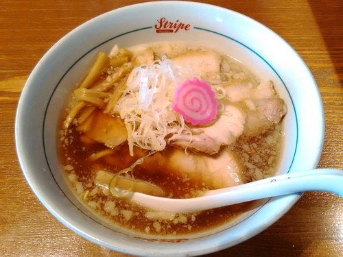 「期間限定 喜多方醤油そば」@ストライプ ヌードルズの写真