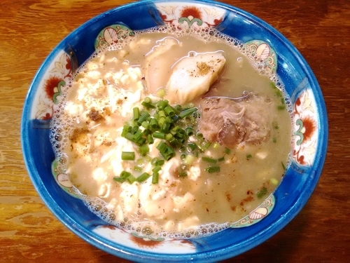 「期間限定 ゆし豆腐そば」@豚骨拉麺 昇家の写真